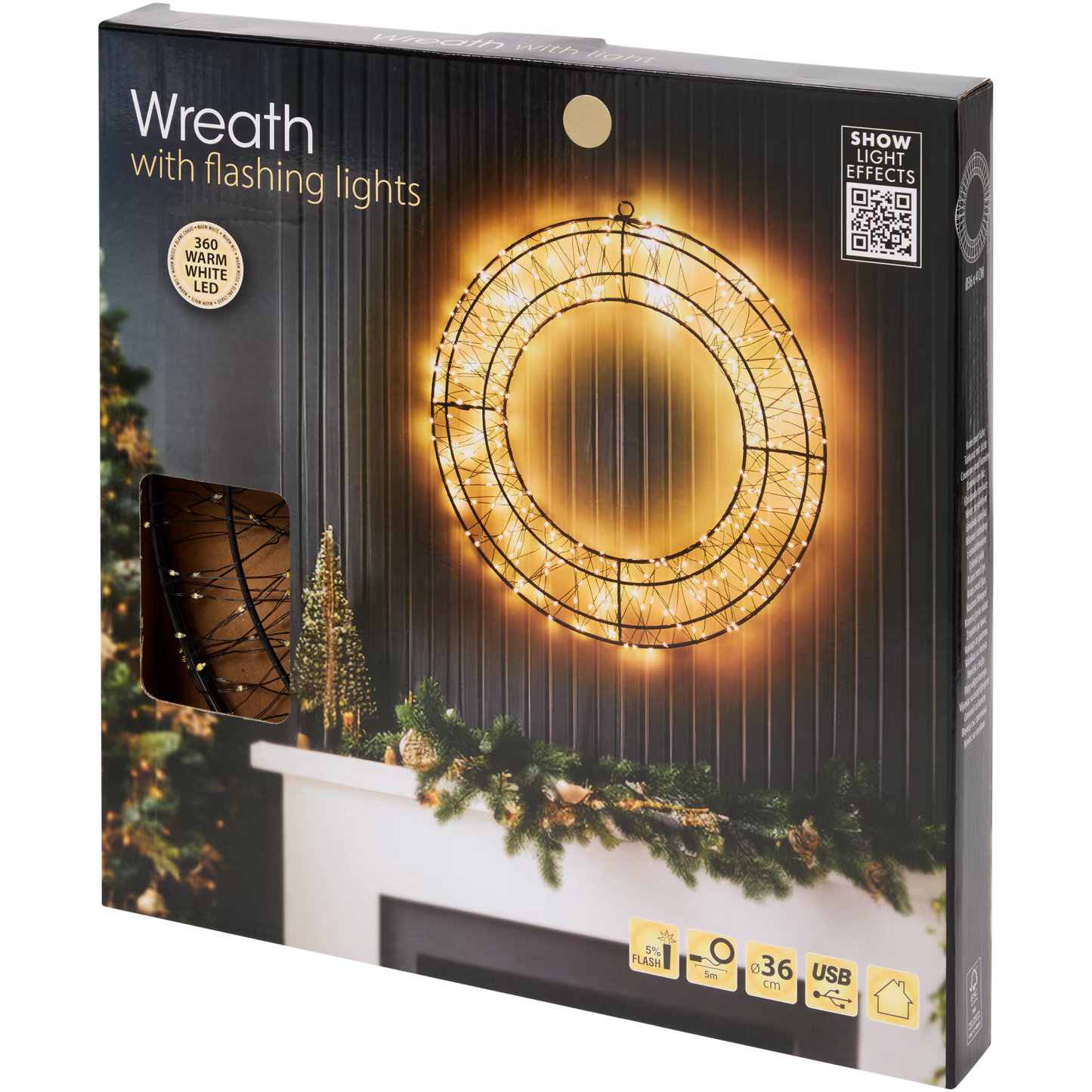 Ghirlanda luminosa LED - Bianco Caldo