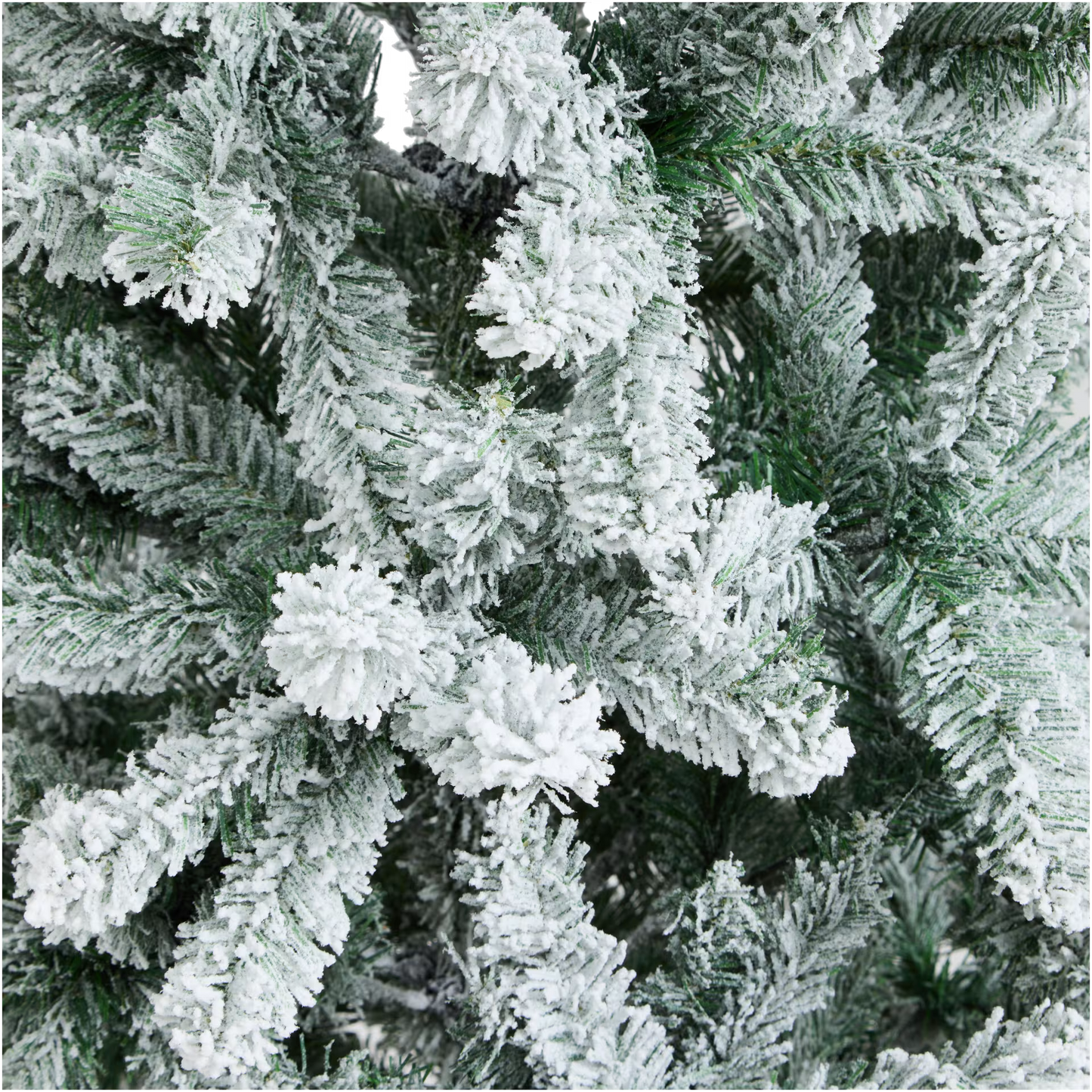Albero di Natale innevato - 210 cm