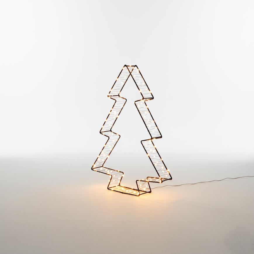 Sagoma Natalizia 3D Luminosa - Albero di Natale