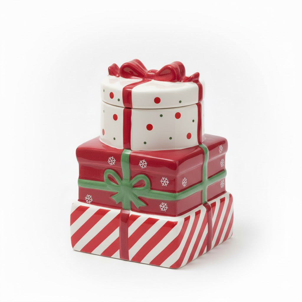 Barattolo da cucina Natalizio - Pacchi Regalo
