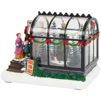 La Serra - Accessorio per Villaggio di Natale con Luci LED