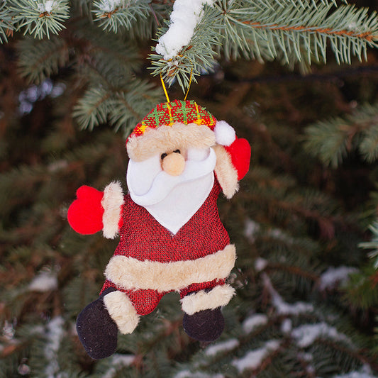Ornamento Natalizio in Tessuto - Babbo Natale