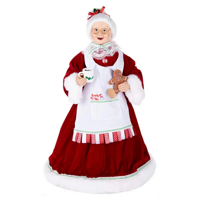 Mamma Natale con Grembiule - Figura Natalizia