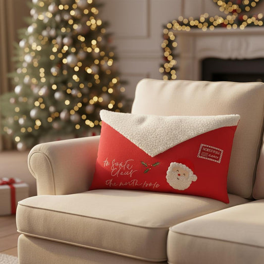 Cuscino Natalizio - Letterina a Babbo Natale